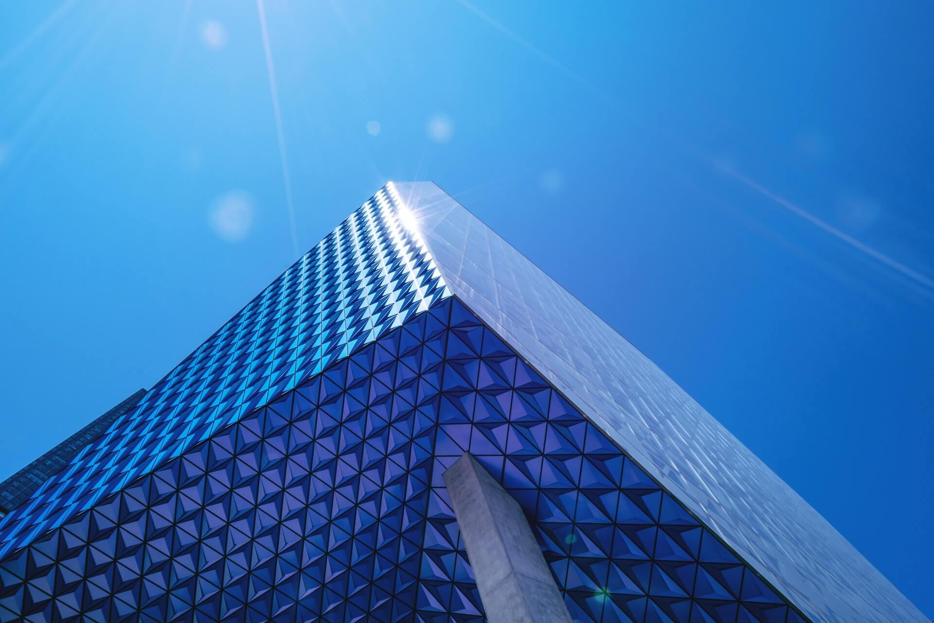 Modern building maintained by APXC Group